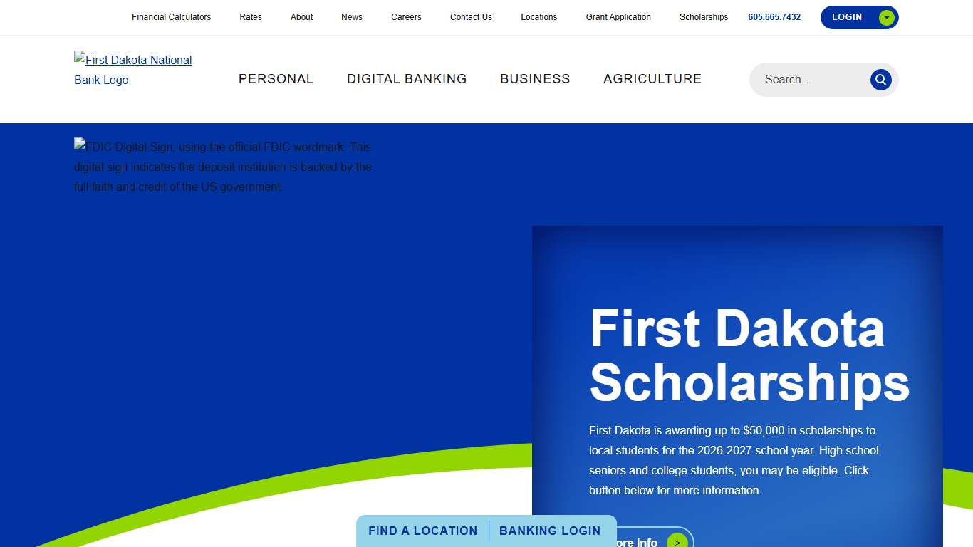 Homepage First Dakota National Bank
